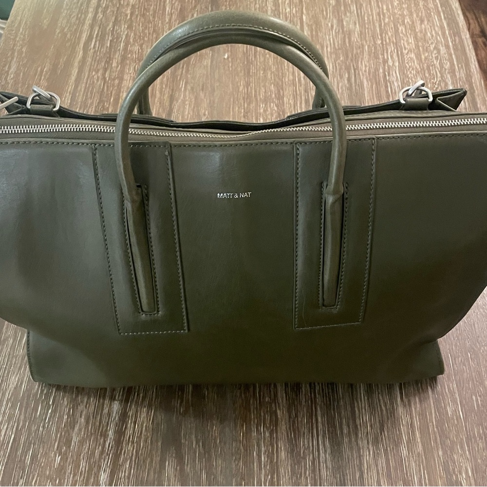 Matt & Nat Olive Travel/Work Bag